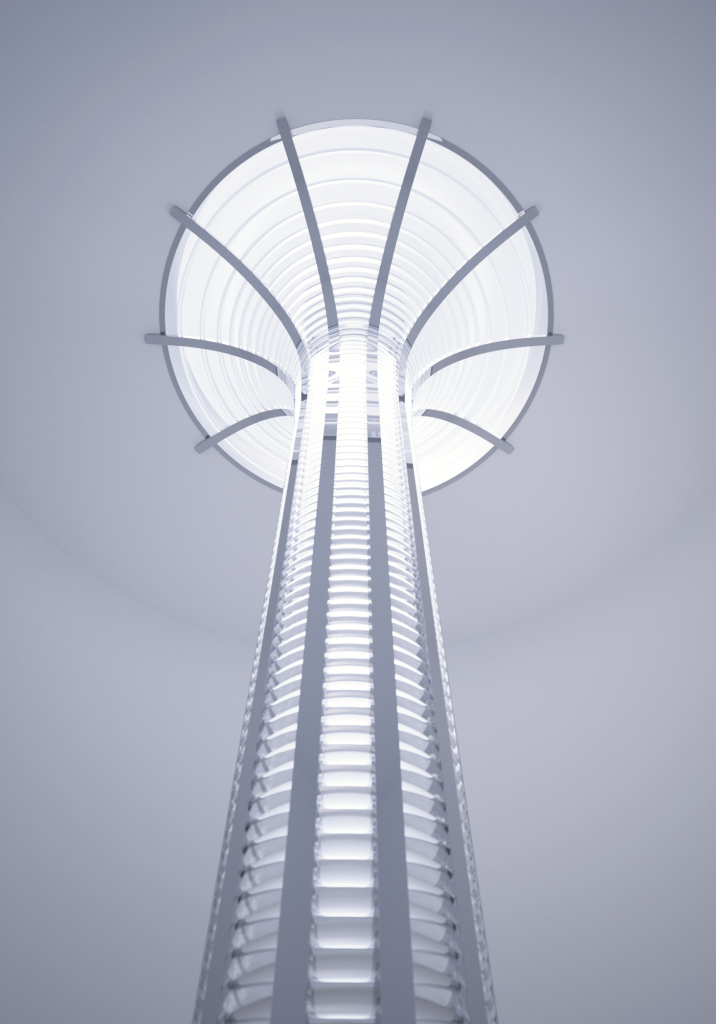 Lightway Empire Crystal Glass column The Art of Design Magazine